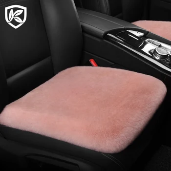 

New Style 1 PCS Car Wool Cushion To Keep Warm In Winter Cushion Universal Artificial Plush Car Seat Cover Interior Accessories