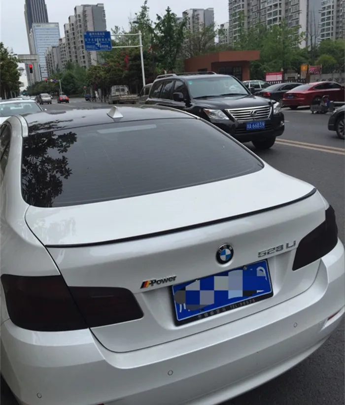 Спойлер для BMW F10 F18 АБС пластик Цвет задних крыльев автомобиля задний спойлер M5 520i