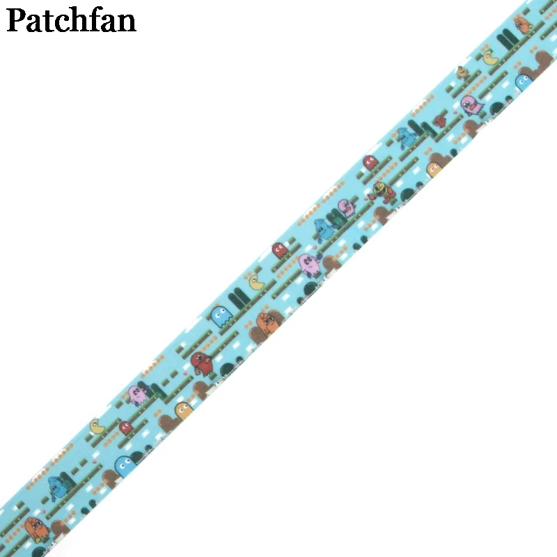 20 шт./лот Patchfan Pac Man мультфильм милый забавный DIY Скрапбукинг Клей Васи бумага маскирующая Лента печатная наклейка Пастер A2211