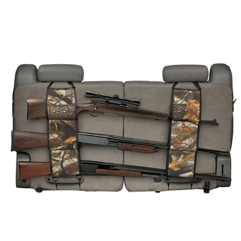 

Multi-Functional Camouflage Hunting Bag Car Rear Seat Belt Hunting Equipment Kits Gun Rack Outdoor Hunting Appliances