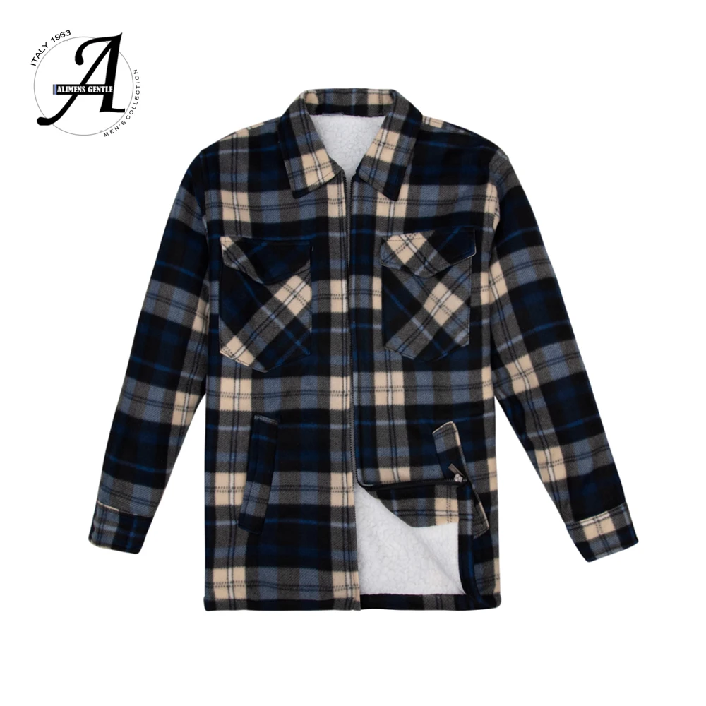 Achat Épais flanelle Style Chemise à carreaux décontracté à manches longues hiver mode 2019 Homme Chemise Chemise Homme Camisa Social Masculina