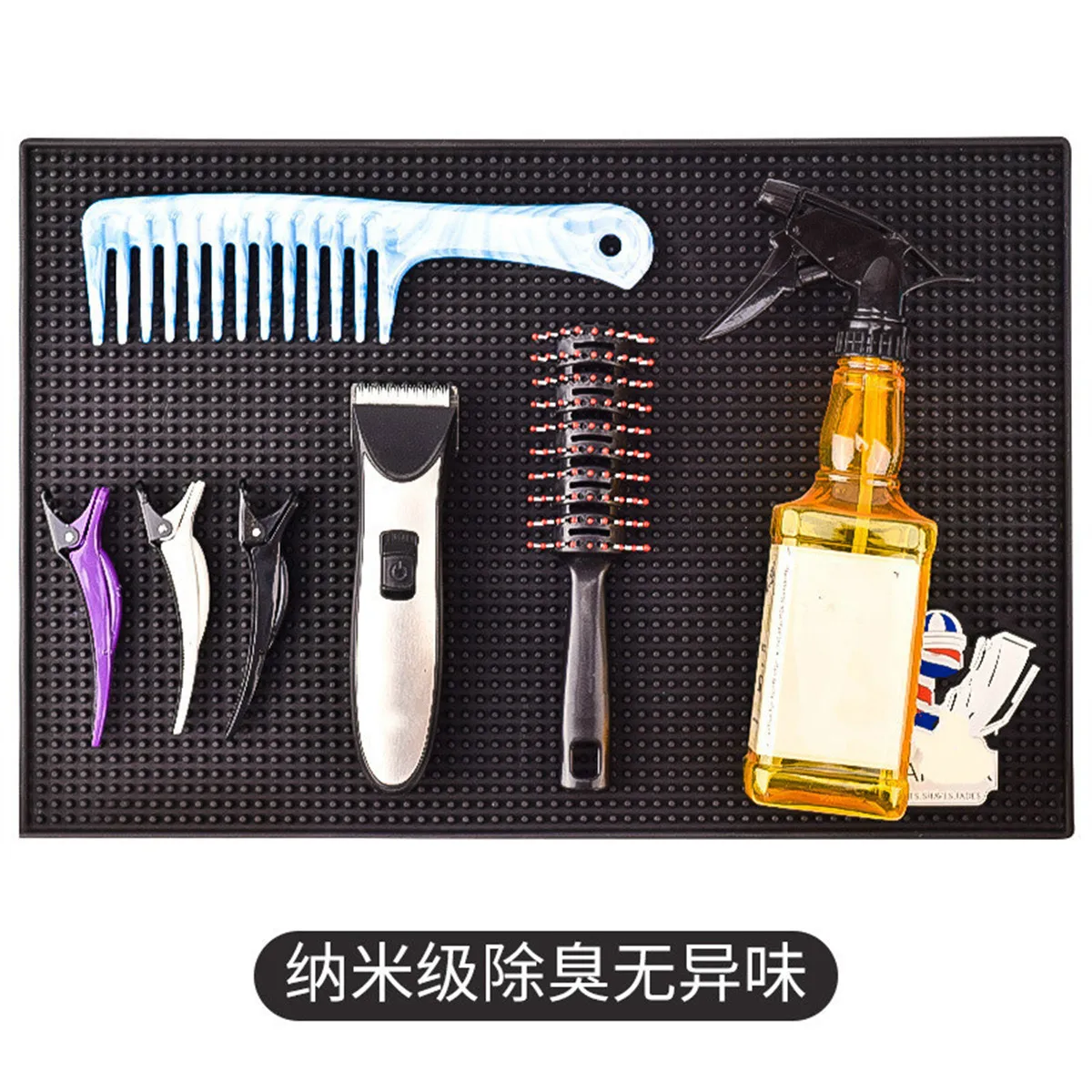 Hairdressing Mat Silicone Dressing Table Pad Hair Styling Station Mat Barber Anti Slip Countertop Mat Salon Hairdresser Tools