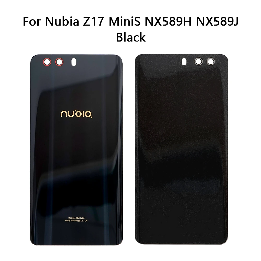 Оригинальная задняя панель корпуса для zte Nubia Z17 Mini S NX589J задняя крышка батарея стекло Корпус 3D Замена стекла