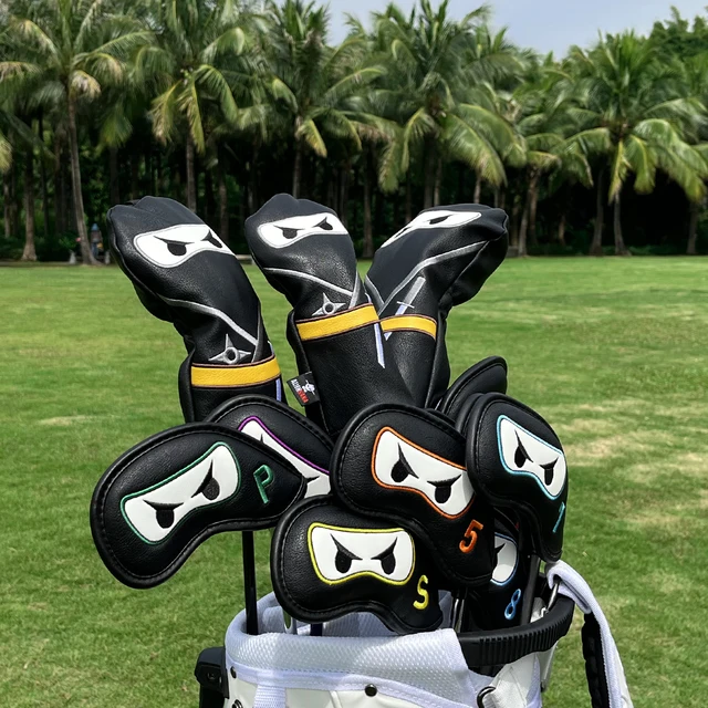 Black Ninja Golf Headcovers 4