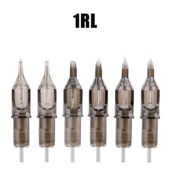 

20pcs 1RL Tattoo Needle Cartridge Liner Shader Magnum Tattoo Supply compatible with Cartridge Machine Grip Tattoo Pen Needle