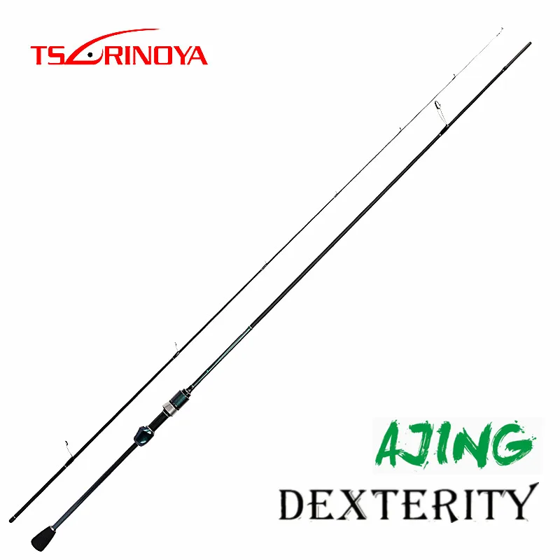 Удочка TSURINOYA DEXTERITY 2 19 м спиннинговое удилище UL Power Lure вес 1- удочка с ручкой из эва