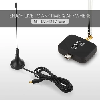 

Portable USB DVB-T/T2 TV Tuner Stick Dongle Receiver for Android Smartphone