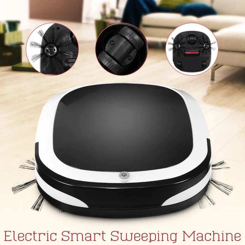 Rechargeable Smart Robot 2000Pa Vacuum Cleaner Dry Wet Sweeping Cordless Auto Dust Sweeper Machine For Home Cleaning Eu Plug