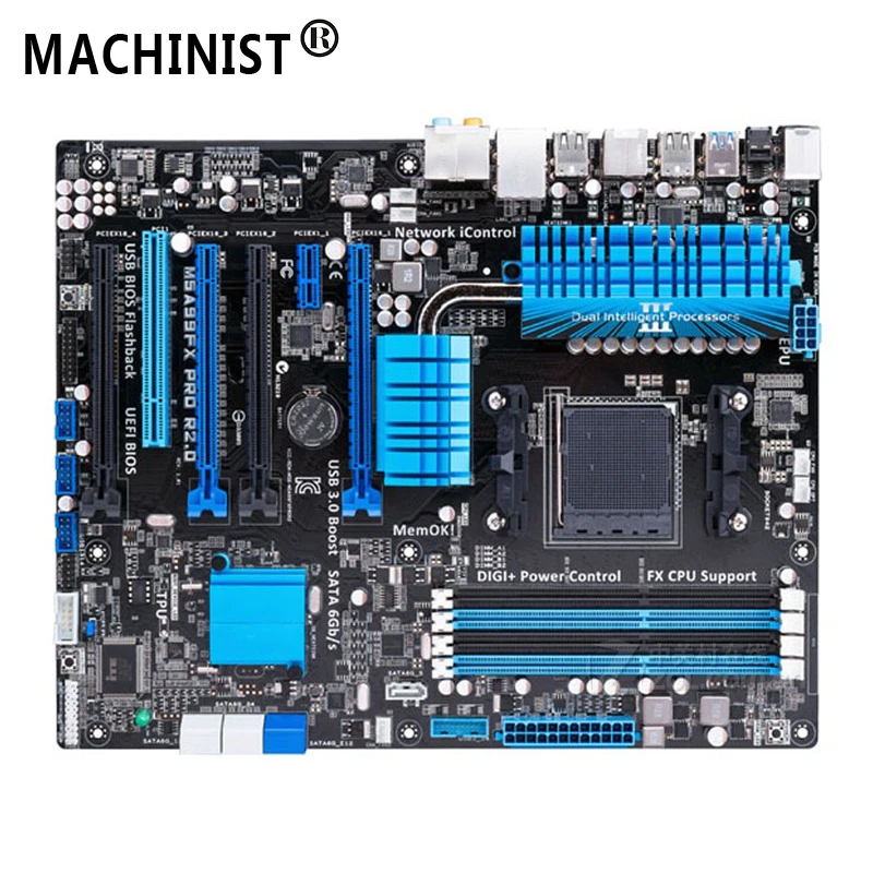 

For ASUS M5A99FX PRO R2.0 Desktop motherboard MB AMD 990FX Socket AM3/AM3+ ATX DDR3 32GB SATA3.0 USB3.0 100% fully Tested