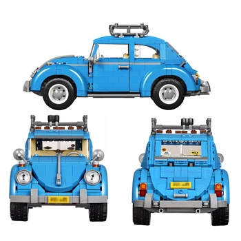 

Building Blocks Fit lepining Technic 10252 1167Pcs Creator Series VW Vehicle Beetle Classic Retro Racing Car Toys Adults Gifts