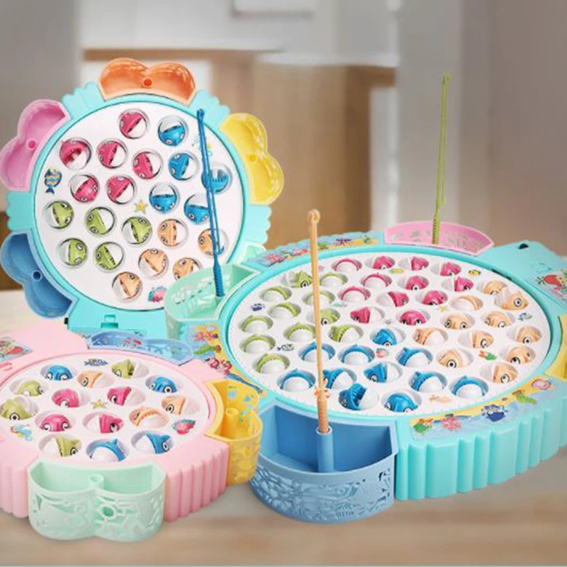 Musical Rotating Fishing Toy Baby Educational Magnetic Child Birthday Gift | Игрушки и хобби