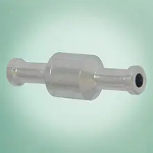Válvula de retención antirretorno en línea de 8mm, válvula de aluminio de vacío de Gas, agua y combustible, nuevo