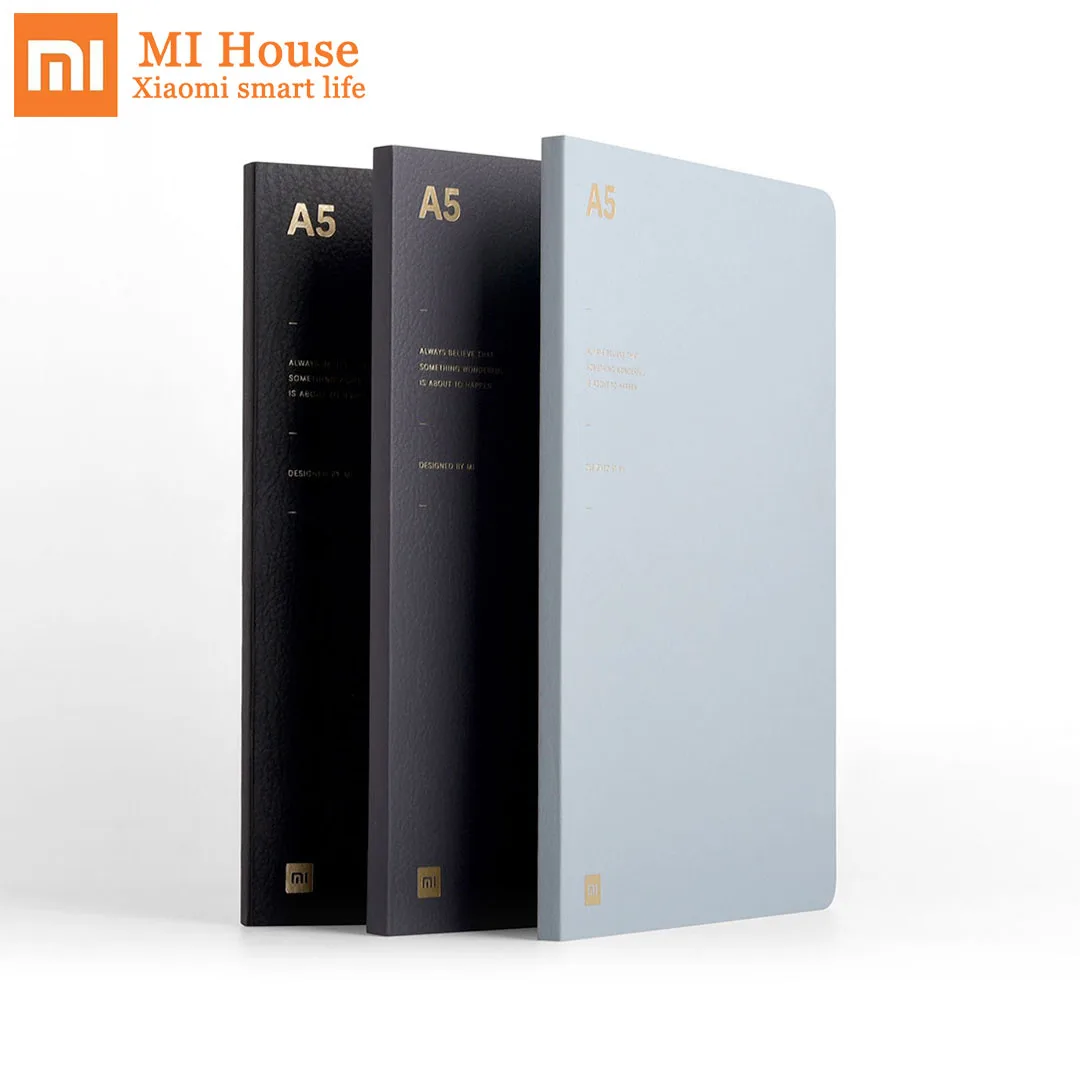 

Xiaomi A5 Notebook 80g Notebook Diary Note Book 64 pages Inner Line Dot Sqaure Paper Stationery Gift Book for Office Travel