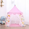 Kid Teepee Tent House For Game Room Decor Kids Outdoor Game Summer Children's Tent Princess Castle Tent  Portable Foldable Gifts 4
