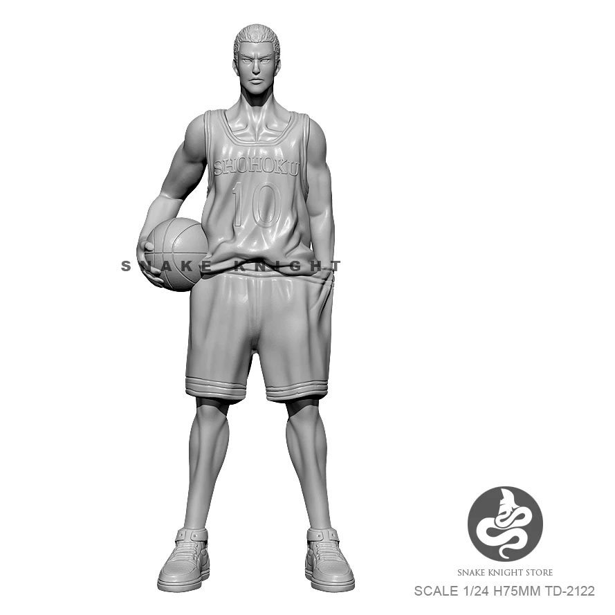 75 Mm Resin Kits Model figure DIY toy Self assembled TD 2122Model