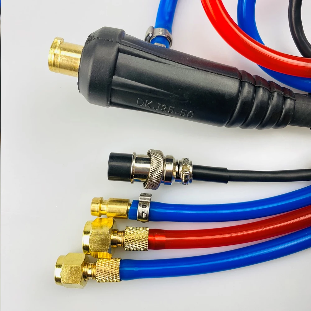 350A WP18 Water Cooled TIG Welding Torch 3.7m 13ft Argon Nozzle Electrode Collet Welder TIG Torch