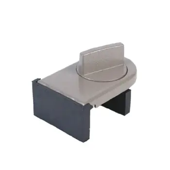 

2Pcs Window Lock Sliding Sash Stopper Cabinet Position Limit Spacer Doors Security Anti-theft Lock Wedge With Rubber Cover U50F