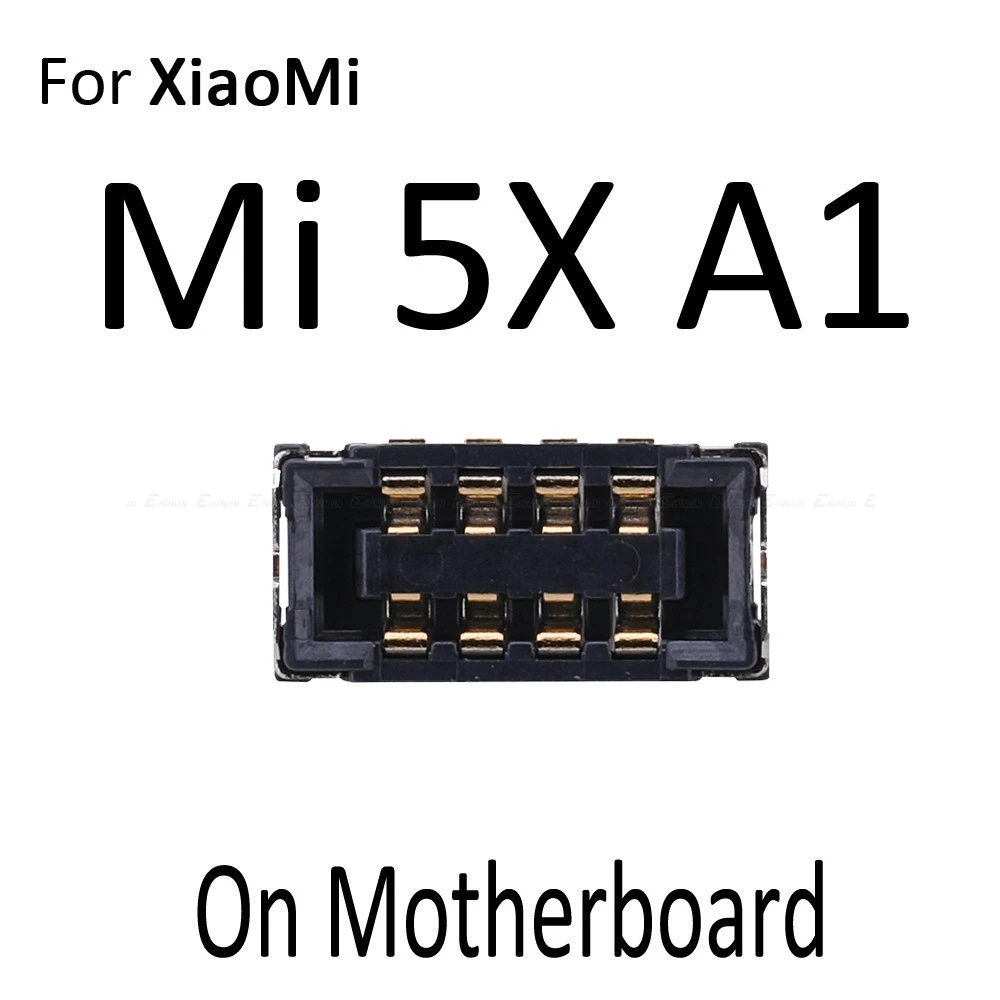 2 шт. Батарея Разъем Держатель контактов для Xiaomi mi 5X A1 A2 6X Red mi 5 6plus 6A Note 4 4X Pro 5 5A 7 Pro на материнской плате - Цвет: For Xiaomi Mi 5X A1