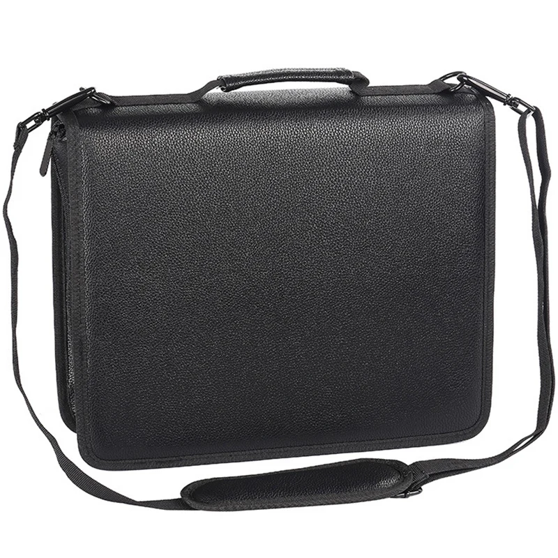 

Pu Leather School Pencil Case 180 Hole Large Pen Pencil Case Color Pencil Spiral Detachable Pen Case