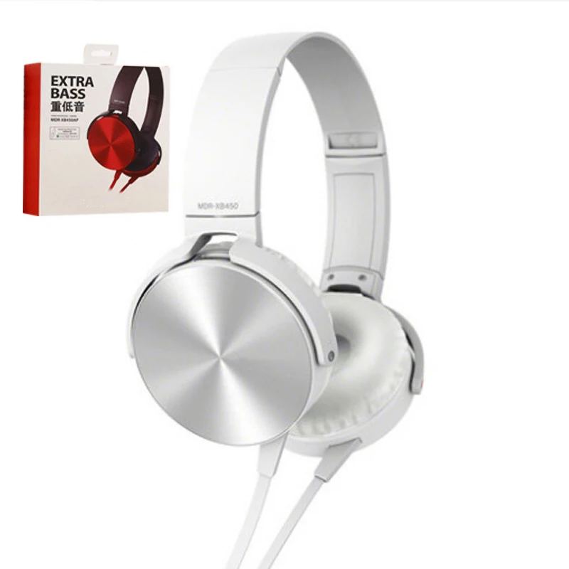 3.5mm Audio On Ear Headphones with Mic PC Tablet Laptop Computer Portable Fold-Flat Stereo Bass Headsets Earphone with 1.2M Cord