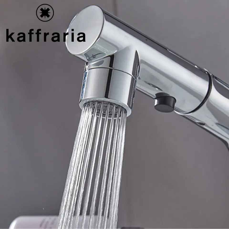 Смесители для раковины Kaffraria выдвижные краны холодной и горячей воды с