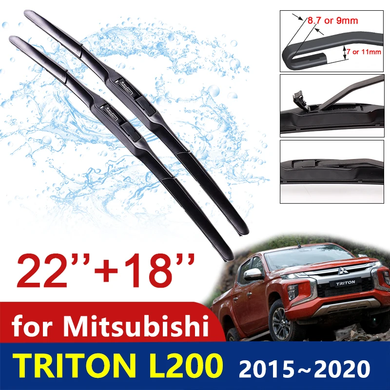 Per Mitsubishi L200 Triton Tergicristallo Auto Strada Strakar Baro Fiat Fullback Ram 1200 Tergicristalli Accessori Auto