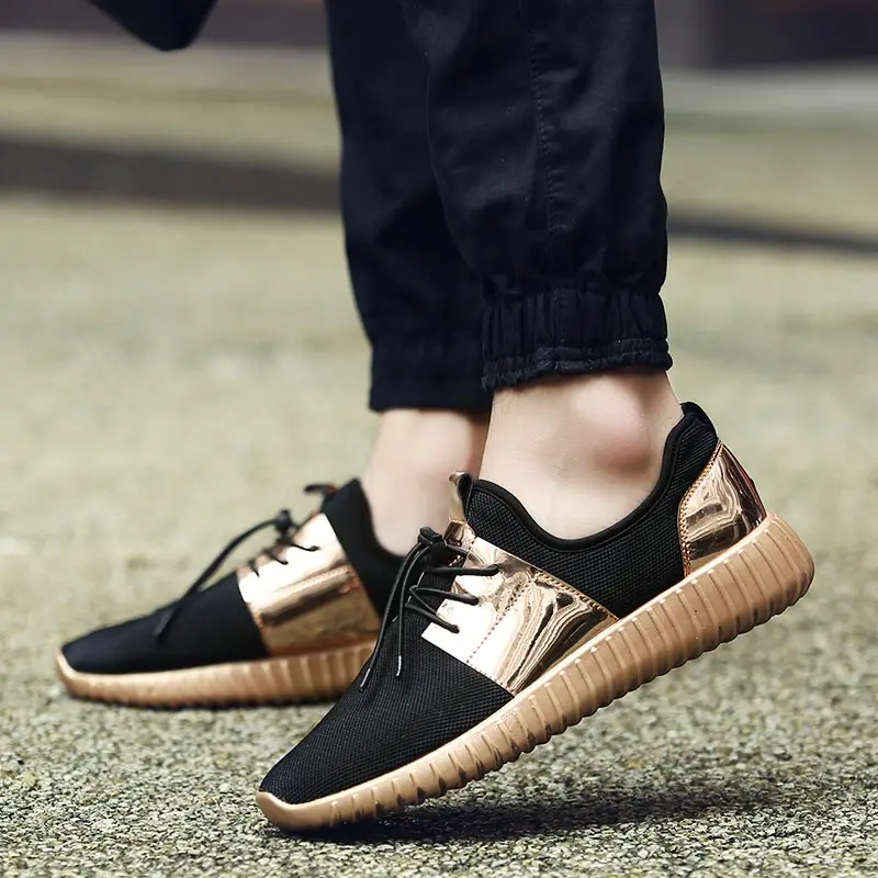Black Gold Running Shoes Womens | Women Running Shoes Gold 2020 - Plus Size  Summer - Aliexpress