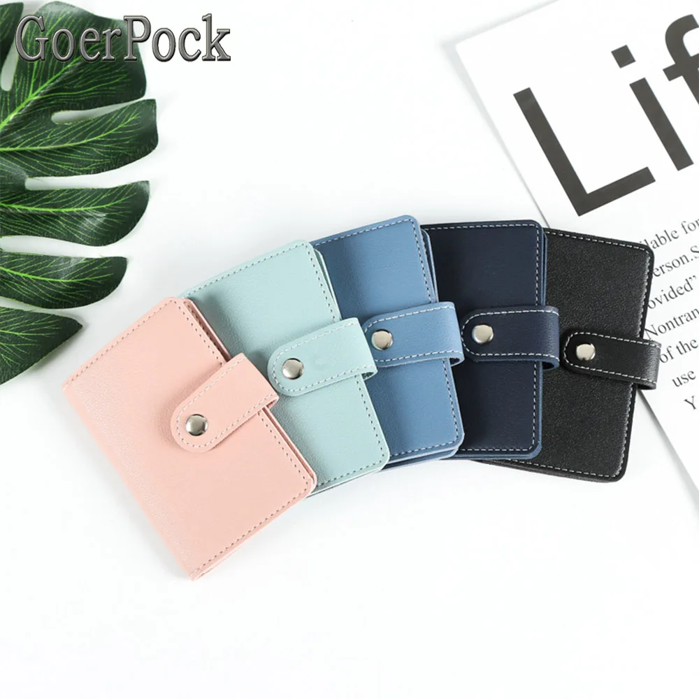 Unisex Business Card Holder Credit Card Case ID Bag Men Women Clutch Organizer Wallet Driver's License Slot wallet card holder card holder credit card holder business card holder