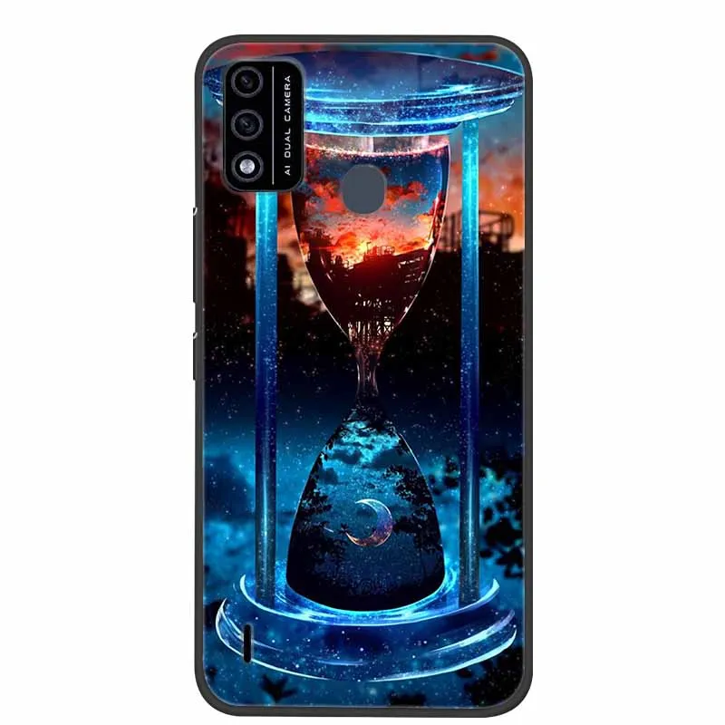 For Itel A48 Case Soft Silicone Cool Cartoon Case For Itel A48 Back Cover for ITEL A 48 Cases Fashion TPU Phone Fundas New Capa phone pouch for running Cases & Covers