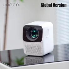 Wanbo Global Version T2 MAX Projector 1080P Mini LED Portable Projector 1920*1080P Vertical Keystone Correction For Home Office
