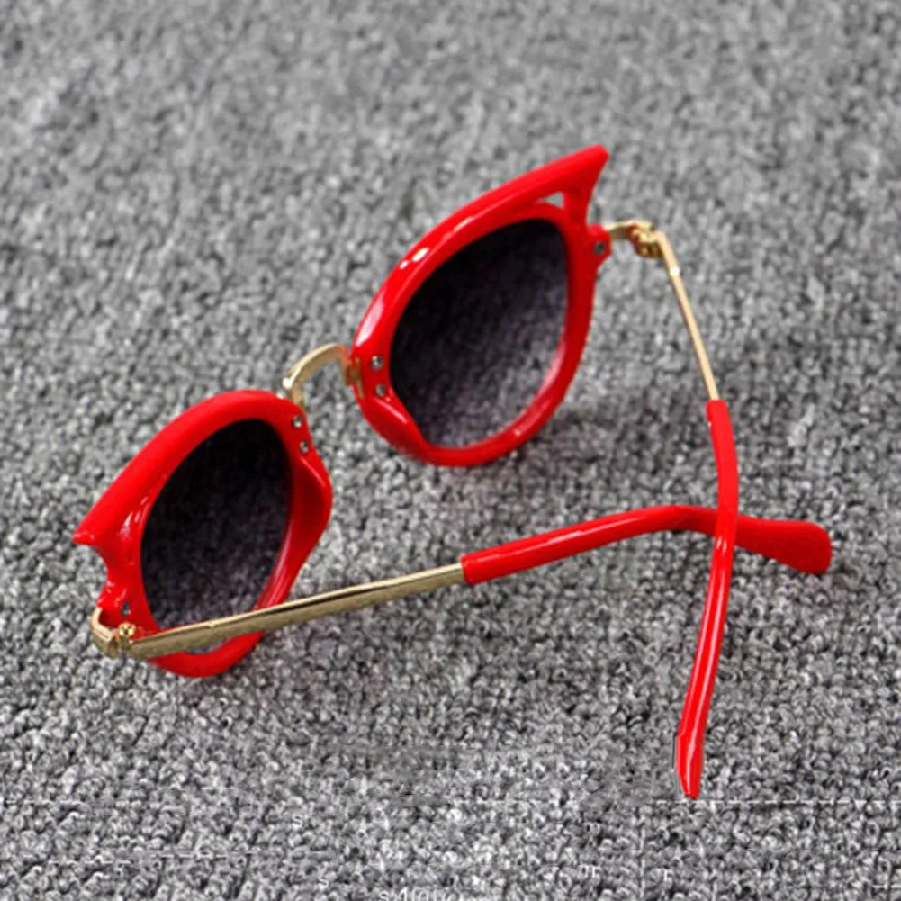 2020 детские солнцезащитные очки для девочек брендовые Детские кошачий глаз