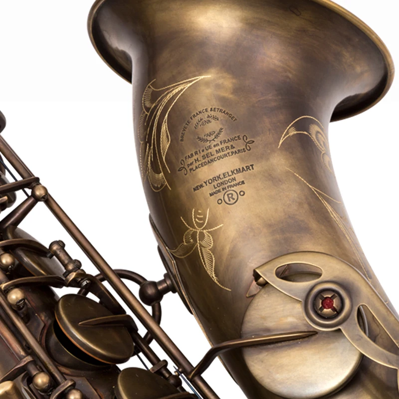 Высококачественный бренд MFC тенор саксофон Mark VI античная медь b-плоский Sax Ретро