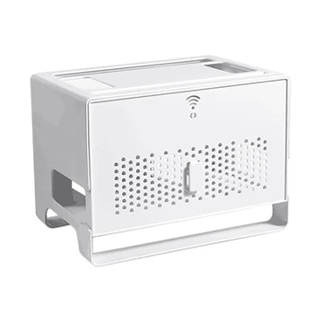 

Desktop Storage Box, Hub Box, Router Storage and Organization for Office, Home, Supermarket, Shopping Mall