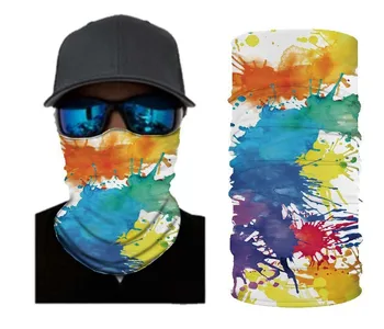

3D Printed Cycling Mask Casual Cover Changeable Windproof Sunscreen Elastic UV Protection Towel Anti-UV Breathable