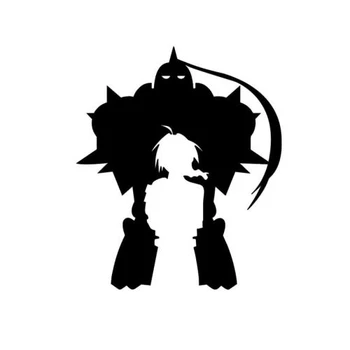 

Creative Car Sticker Fullmetal Alchemist Pvc 13cm X 13cm Laptop Auto Motorcycle Decorative Accessories Decal