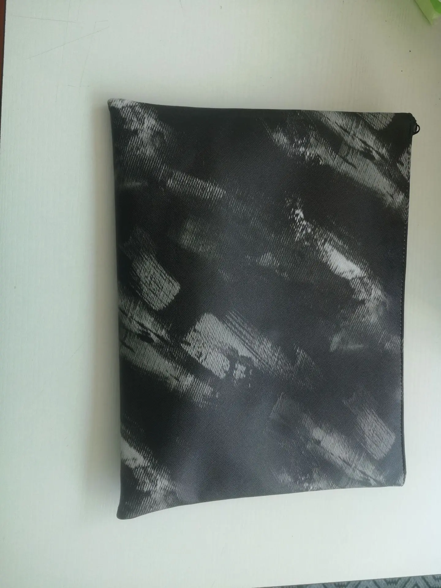 

Cross Pattern Pu Digital Printing Clutch Fleece Fit Waterproof Hand Computer Bag Office File Clutch Bag