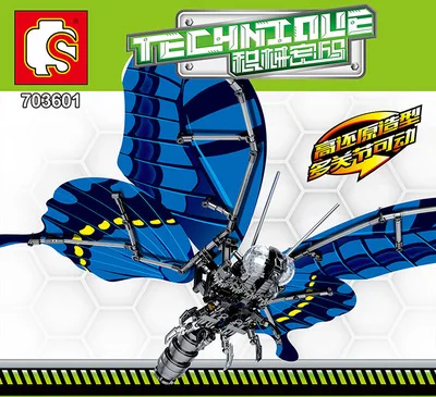 3 компл./лот S703601/703602 насекомых серии пирсинг для пупка hornet Строительные блоки Кирпич модель образования игрушки для малышей в подарок - Цвет: SD703601