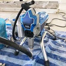 Профессиональный электрический безвоздушный распылитель краски 2200 Вт краска ing машина 395 с бесщеточным двигателем с фабрики