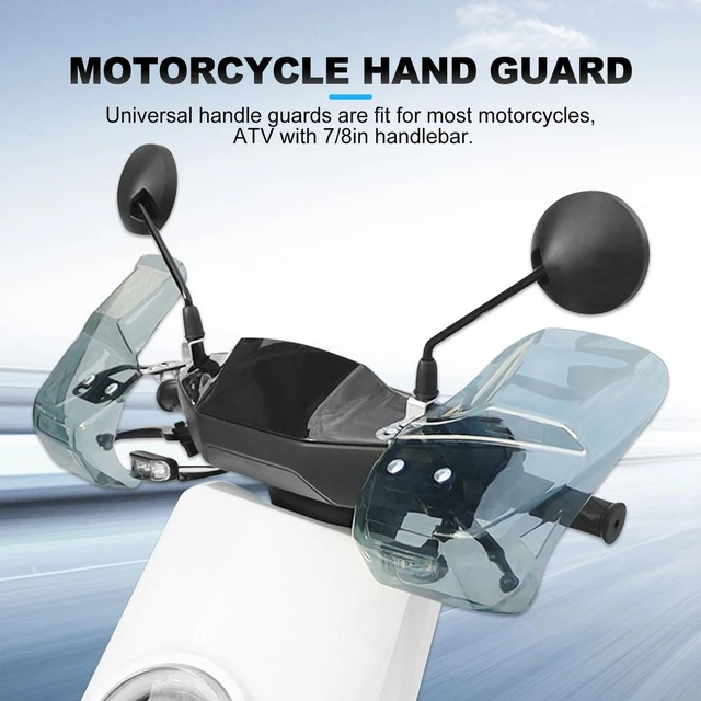 Protège-Mains Moto Moto Scooter Coupe-Vent Guidon Protège-Mains Moto Garde- Main Poignée Protecteur Protection Équipement Moto Accessoires Garde Main  Moto : : Auto et Moto