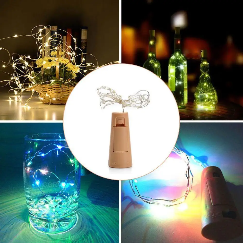 

8 LED New Year String Fairy Light Pine Cone Christmas Tree Decorations for House natal Xmas Tree Garland New Year Products