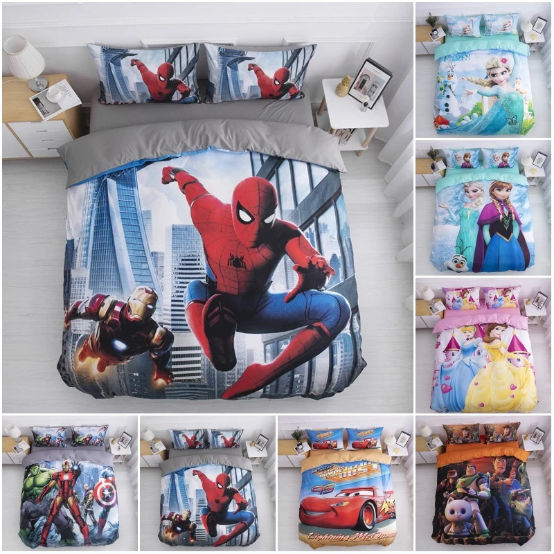spiderman crib bedding set