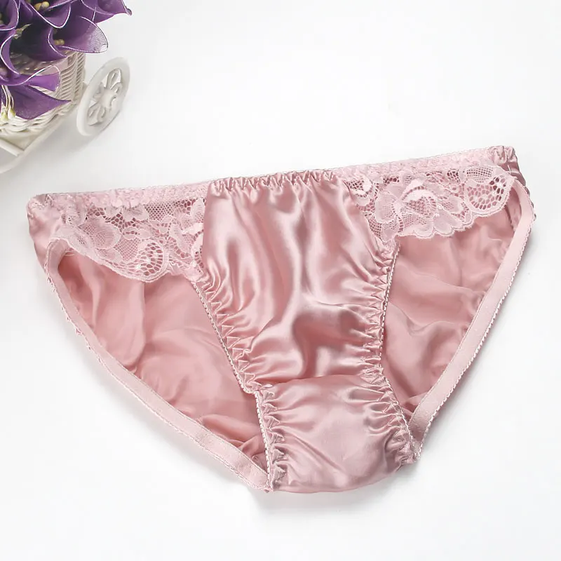 Mutandoni Donna SilRiver Mutandine Da Donna In Pizzo 100% Seta, Mutandine Sexy E Mutandine Donna - Foto 3