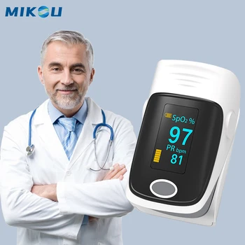 

Fingertip Pulse Oximeter SpO2 Finger Oximetro De Dedo OLED Pulse Oximeter Blood Oxygen Heart Rate Meter Monitor Pulsioximetro
