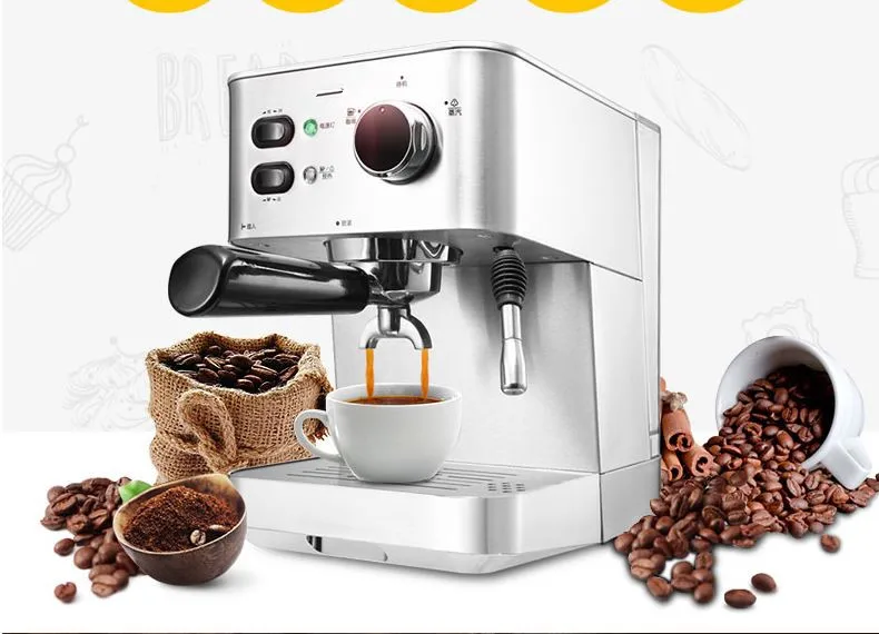 Кофеварка использует коммерческую Эспрессо машину чтобы дать кружку beancurd|espresso