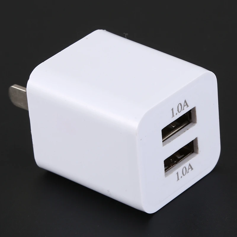 5 в 1 А двойной 2 порта USB AC100-240V настенный адаптер питания для домашнего зарядного устройства Универсальный дорожный для мобильного телефона планшета Радио рация США