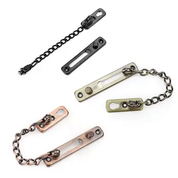 

Stainless Steel Security Door Chain Lock Anti-theft Door Latch Home Furniture