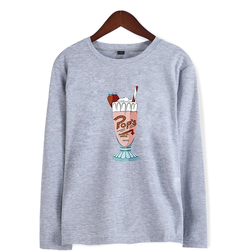 Male long T2019 River Valley town new casual sports long-sleeved T-shirt male