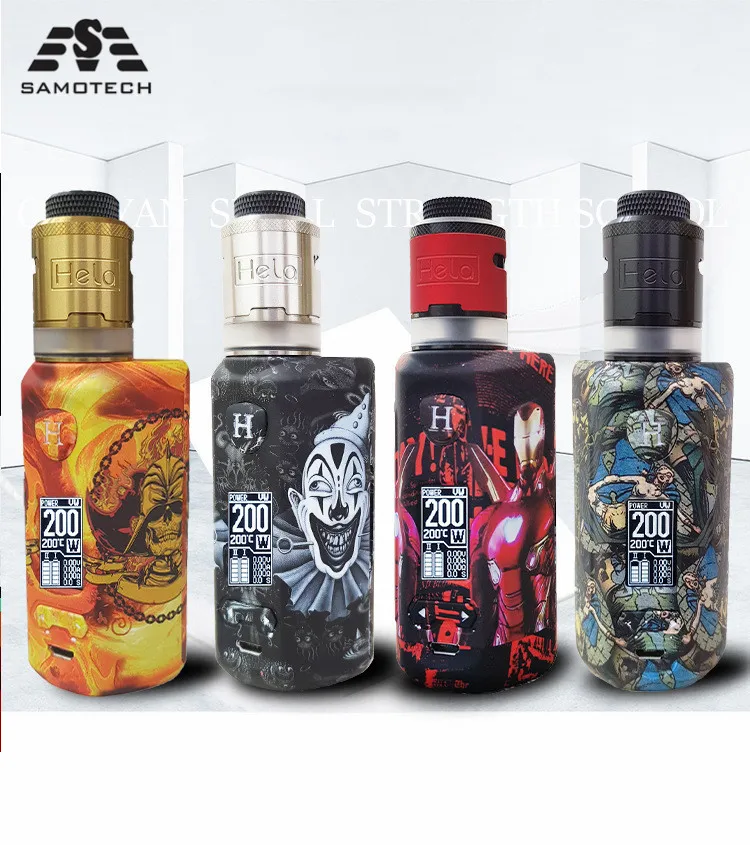 

NEW Engeston 200W Adjustable box mod vape Fashion Support Dual 18650 Battery E-Cigarette 510 Thread RDA RTA vs Thor 200W Box