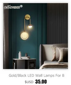 Modern LED Wall Lamp For Bathroom Bedroom 22W Wall Sconce White Indoor Lighting Lamp AC85-265V LED Wall Light Indoor Lighting plug in sconce