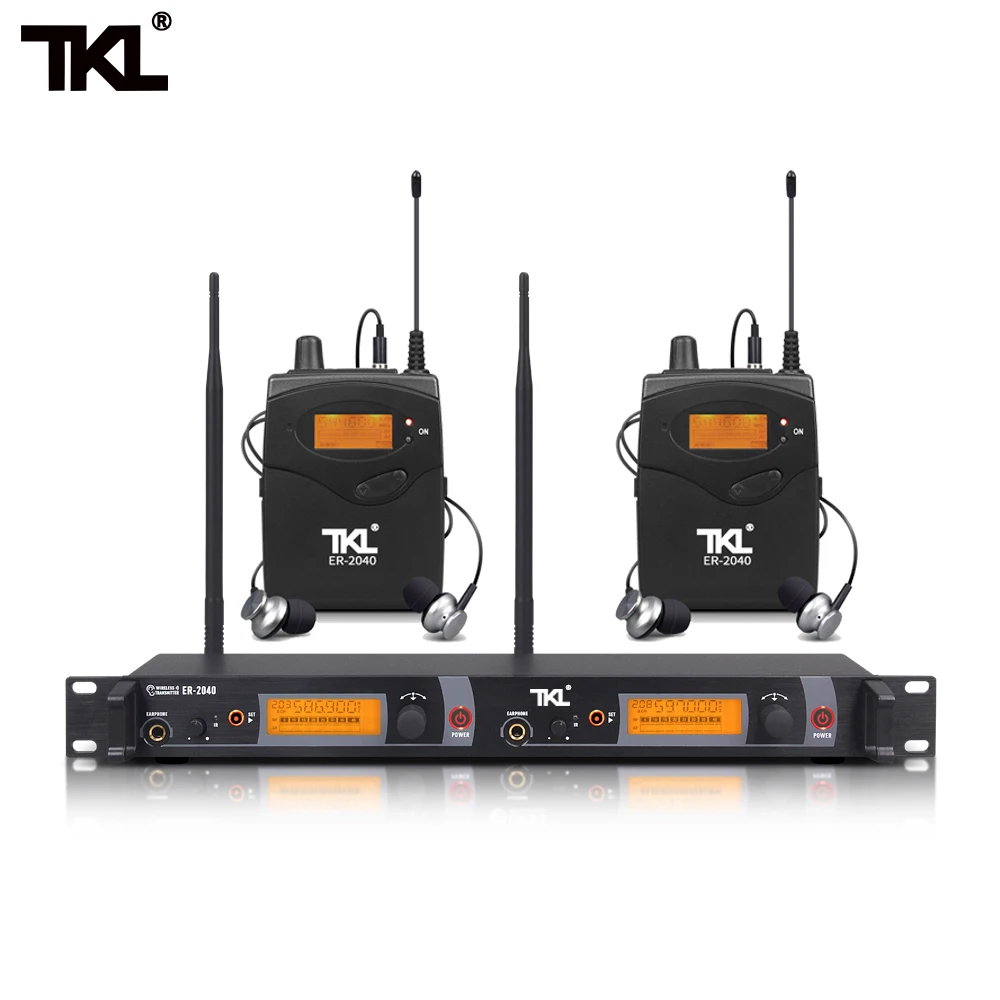 TKL ER 2040 профессиональный мониторинг в ухо истинное разнообразие UHF система